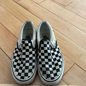 Checkered Vans